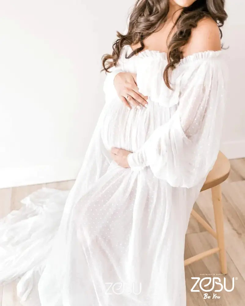 Exclusive Ariadna Maternity Muslin Wedding Dresses Unique Boho