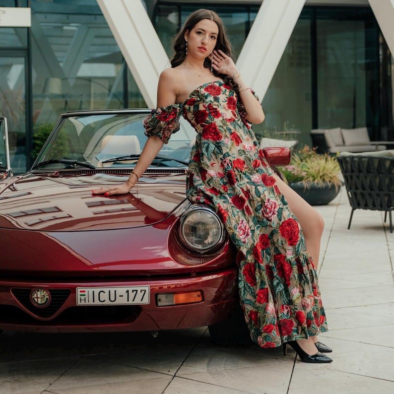 luxury pregnancy dresses Rosemary