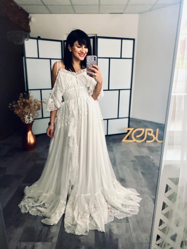 Vivian - Tulle Maternity Dress L-XXL + D cup