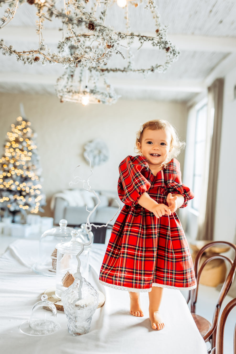 Simone - Mommy & Me Maternity and Kids Dress Set