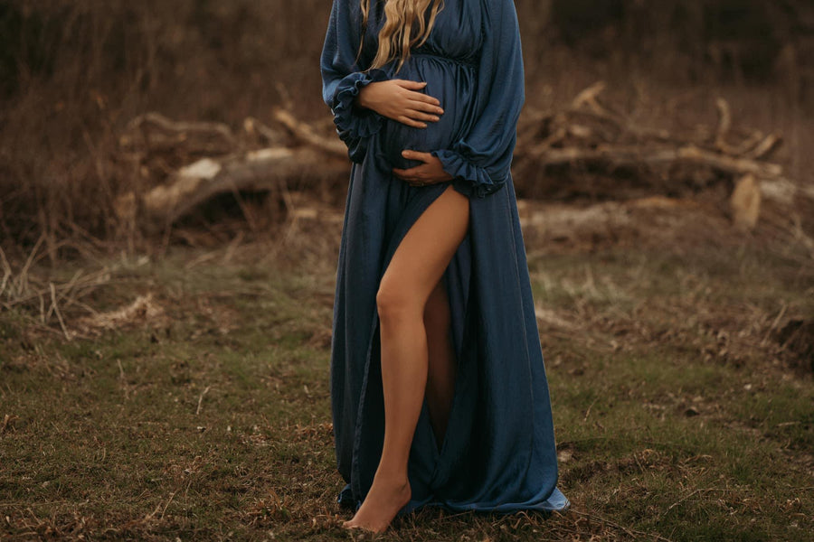Birgit Maternity Silk Unique Boho Dresses