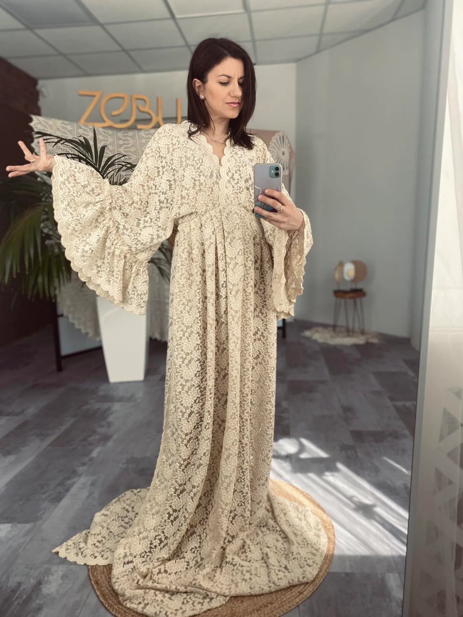 Ines Maternity Lace Unique Boho dresses
