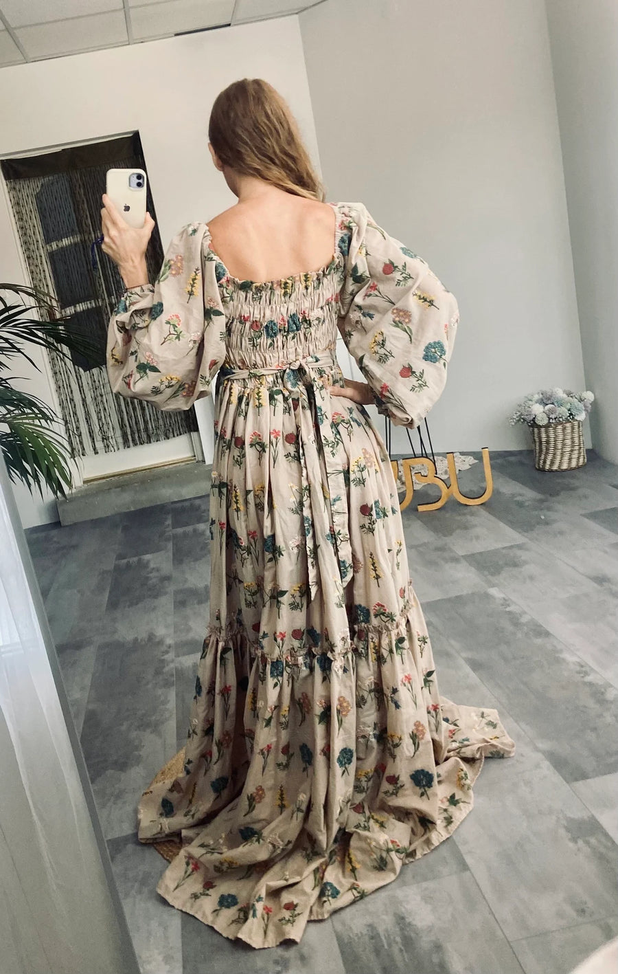 Lara Floral Maternity Unique Boho Dresses