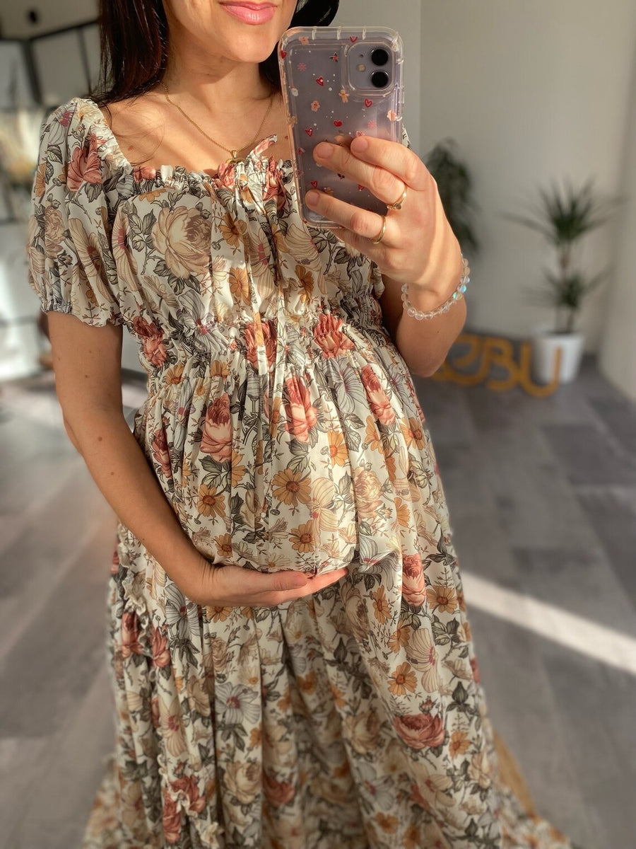 Nadia Maternity Unique Boho Dresses