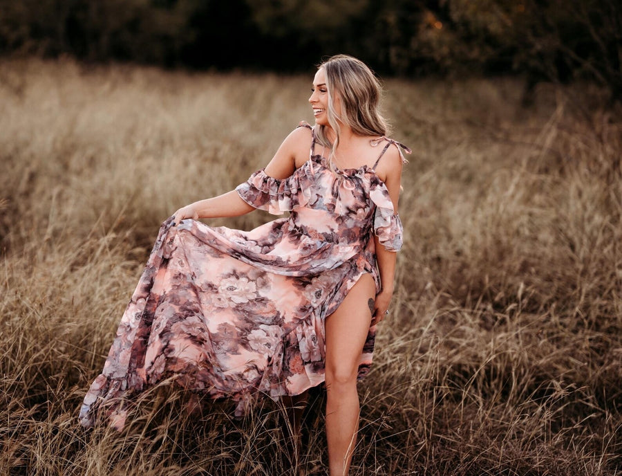 Winter Romance Maternity Unique Boho Dresses