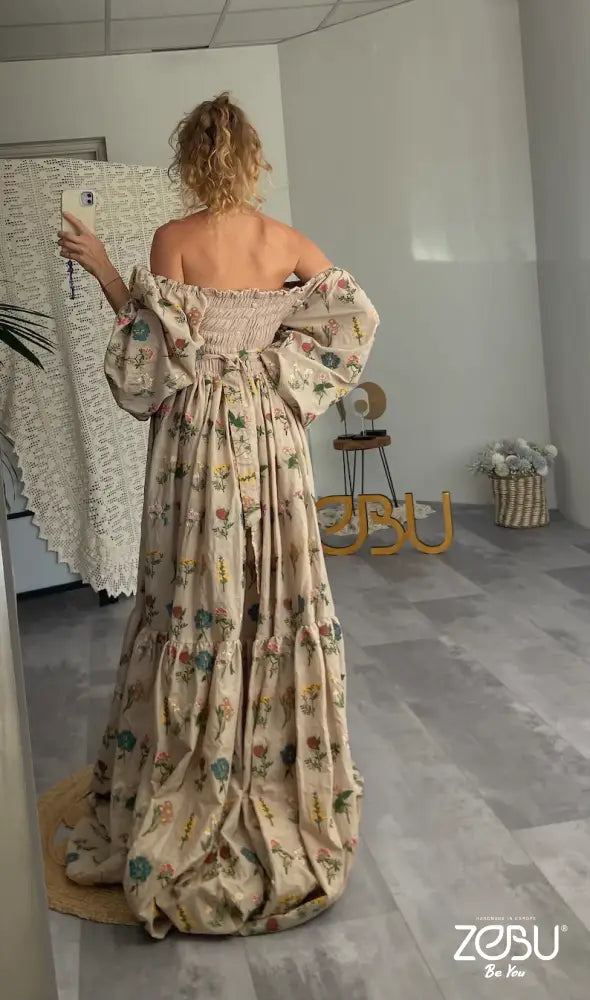 Aisha Maternity Gauze Unique Boho Dresses Dresses