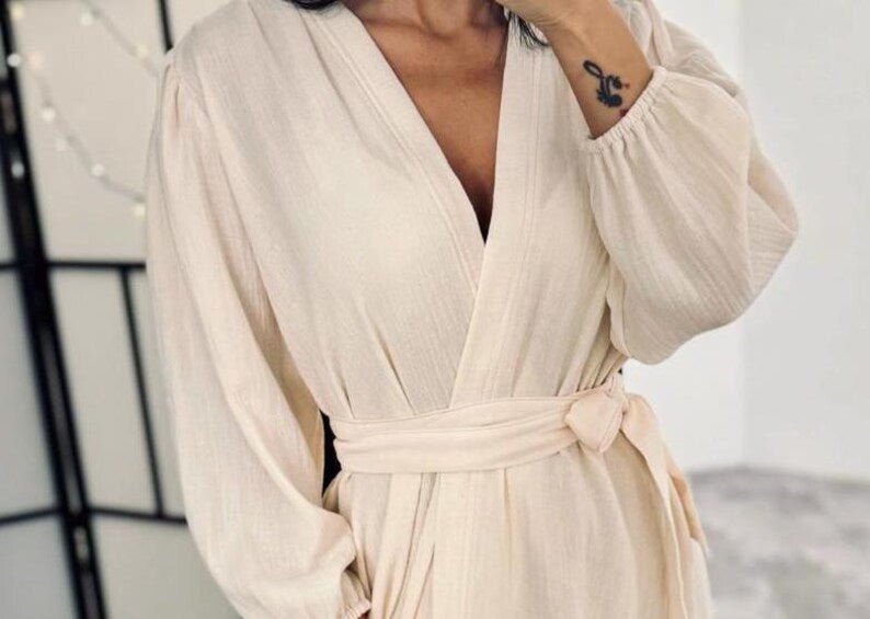 Bianca Maternity Gauze Unique Boho Dresses - Pregnancy - maternity clothes - ZeBu Be You