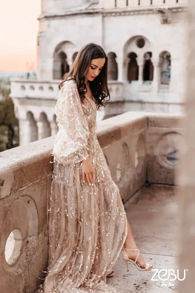 Bloom Maternity Sequin Wedding Dresses One size (S-L) Bloom Maternity Sequin Wedding Dresses One size (S-L)