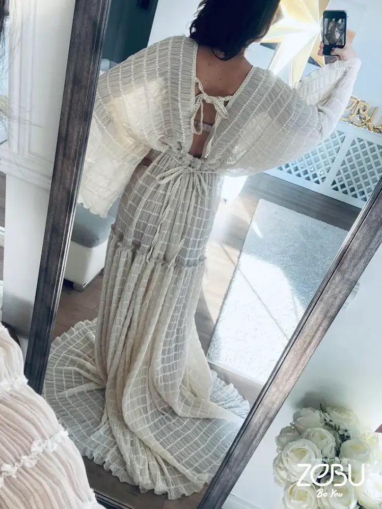 Blush Maternity Unique Boho Dresses - Pregnancy - maternity clothes - ZeBu Be You
