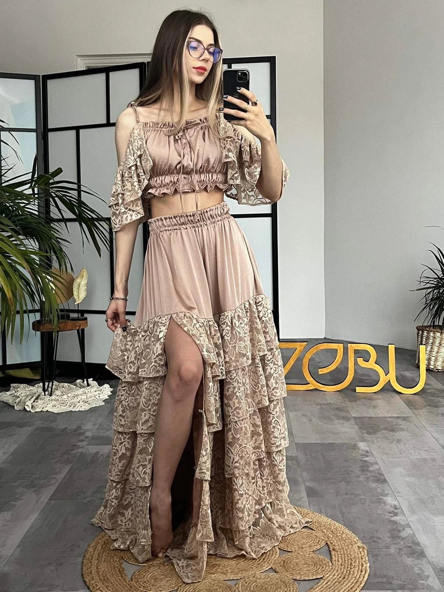 Celine Maternity Lace Boho dresses - Pregnancy - maternity clothes - ZeBu Be You