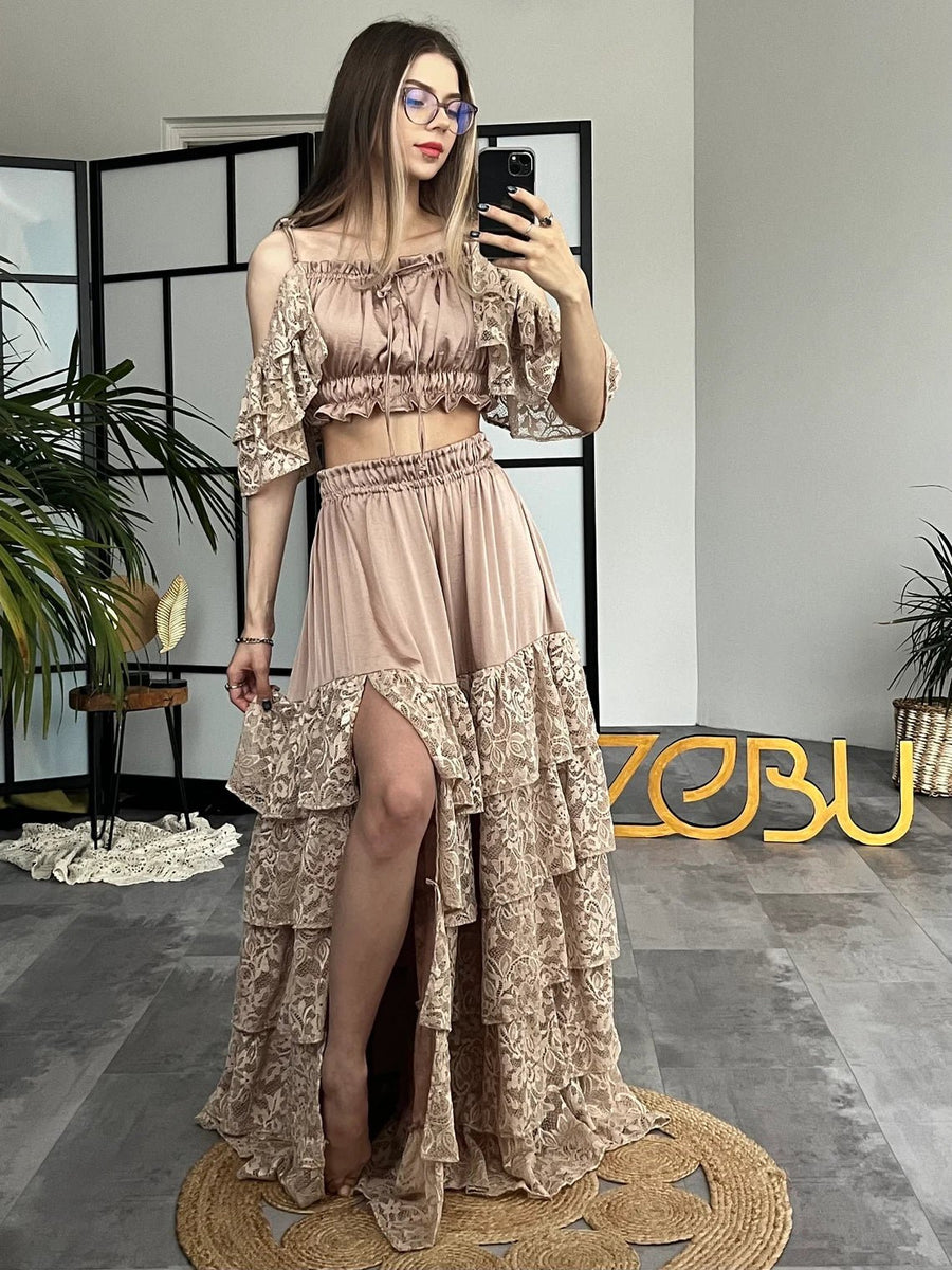 Celine Maternity Lace Boho dresses - Pregnancy - maternity clothes - ZeBu Be You