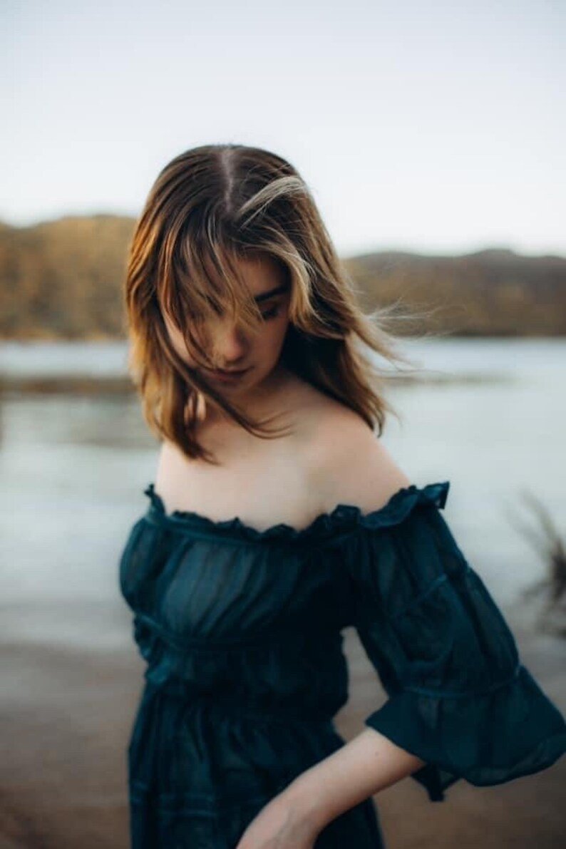 Chloe Chiffon Unique Boho Dresses - Pregnancy - maternity clothes - ZeBu Be You