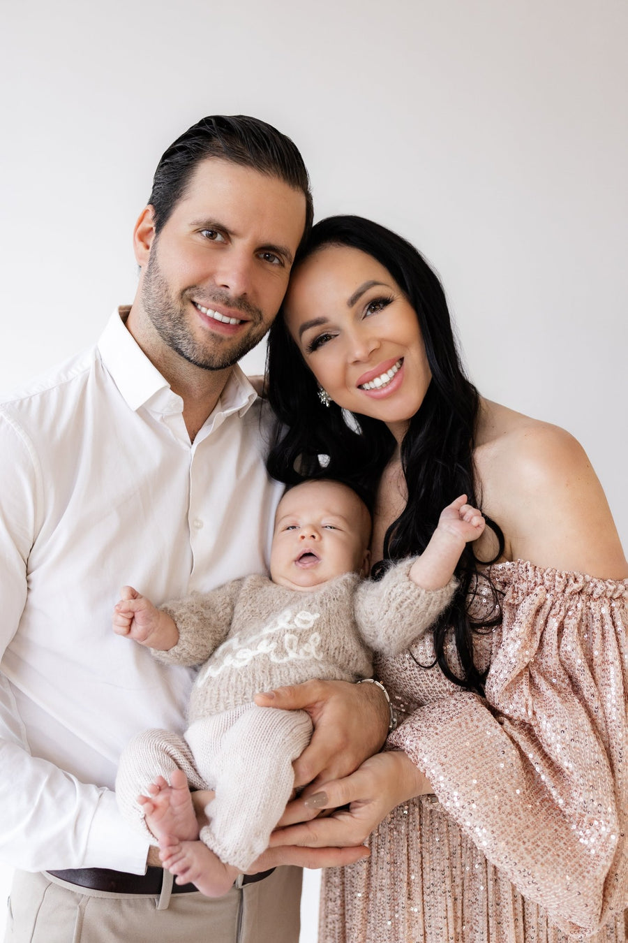 Christmas Kiss - Sequin Maternity Unique Boho Dresses - Pregnancy - maternity clothes - ZeBu Be You