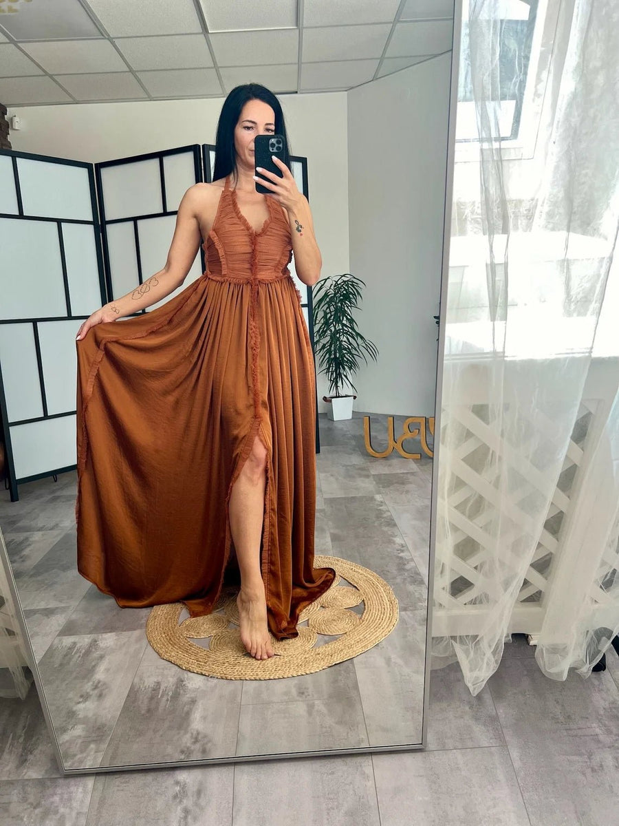 Damaris Tulle and Chiffon Maternity Unique Boho Dresses - Pregnancy - maternity clothes - ZeBu Be You