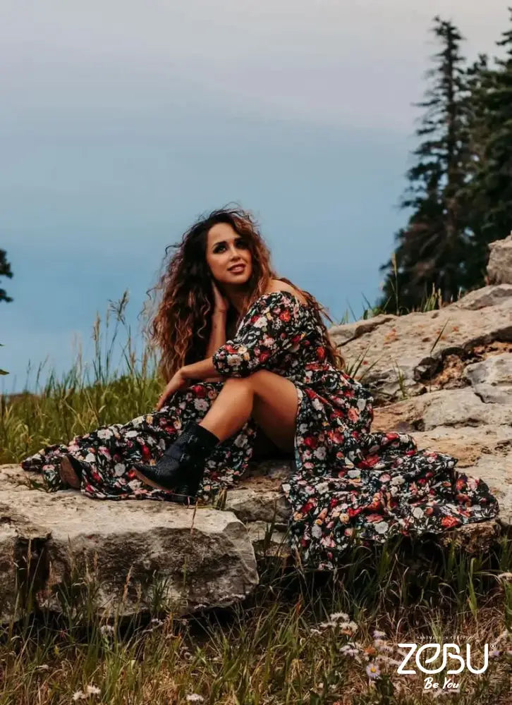 Divana Gauze Unique Boho Dresses