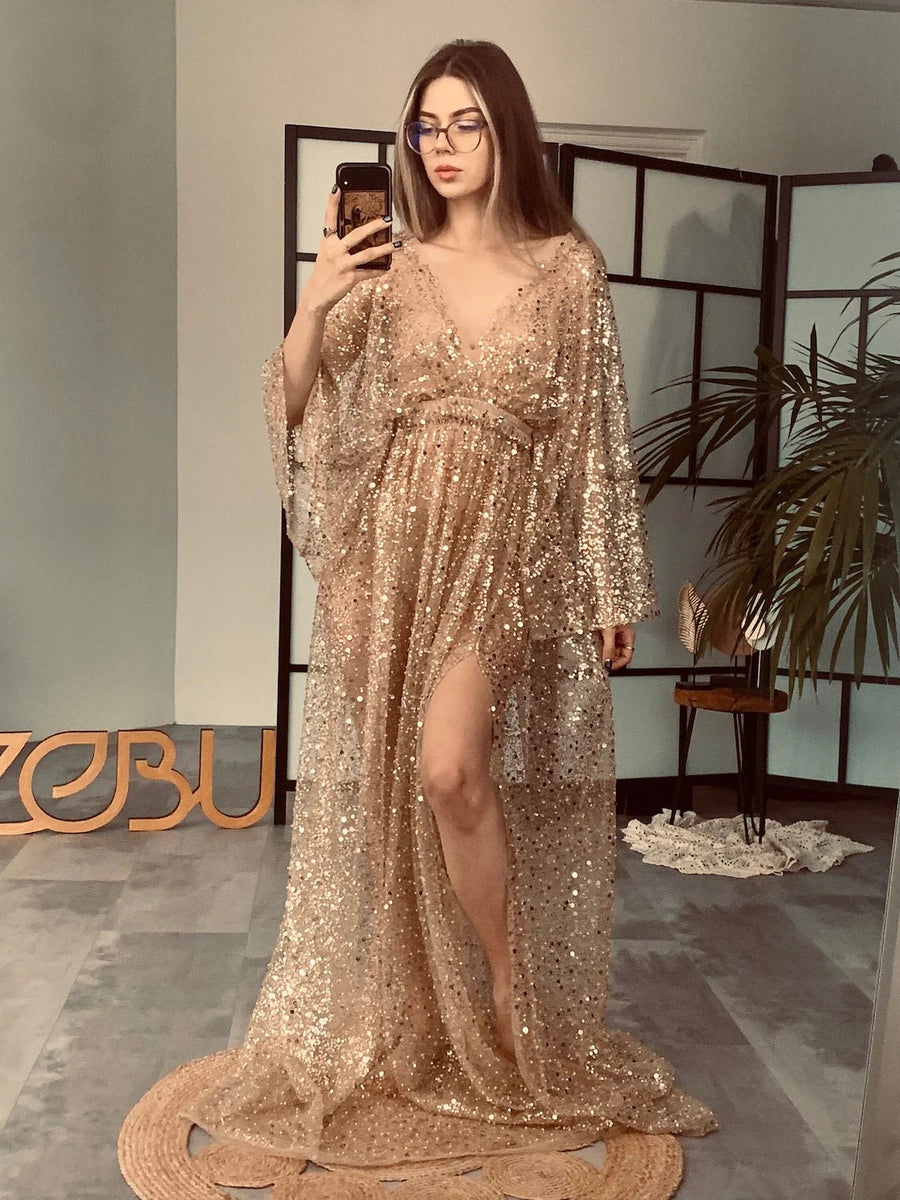 Elise Sequin Maternity Unique Boho Dresses ZeBu Be You Elise Sequin Maternity Unique Boho Dresses ZeBu Be You