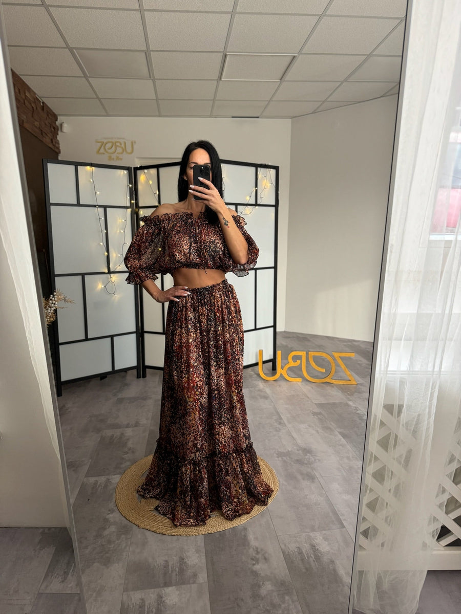 Ena Maternity Chiffon Unique Boho Dresses - VIP - Pregnancy - maternity clothes - ZeBu Be You