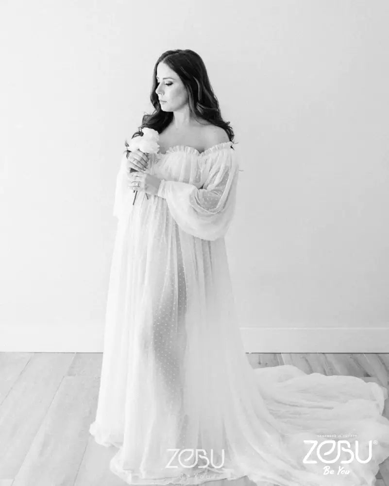 Exclusive Ariadna Maternity Muslin Wedding Dresses Unique Boho