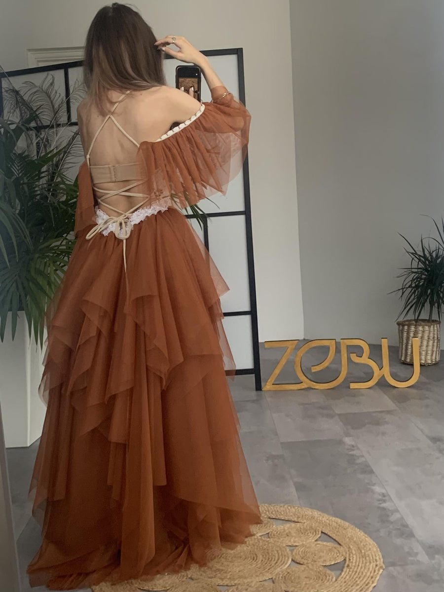 Maternity Gown Pregnancy Clothes Maternity Tulle Skirt Fantasy