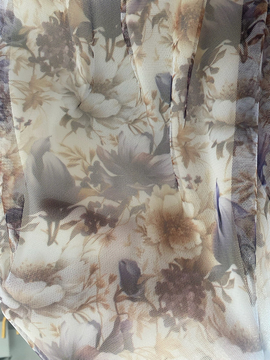 Floral Tulle Magnolia Maternity Unique Boho Dresses - Pregnancy - maternity clothes - ZeBu Be You