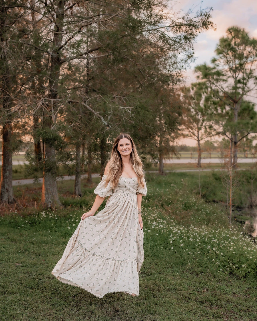Hailey Embroided Maternity Unique Boho Dresses - Pregnancy - maternity clothes - ZeBu Be You