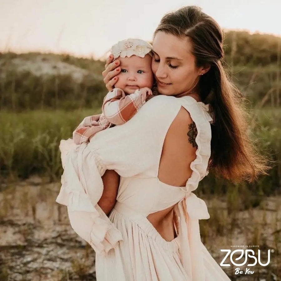 Illusion Maternity Gauze Unique Boho Dresses - Pregnancy - maternity clothes - ZeBu Be You
