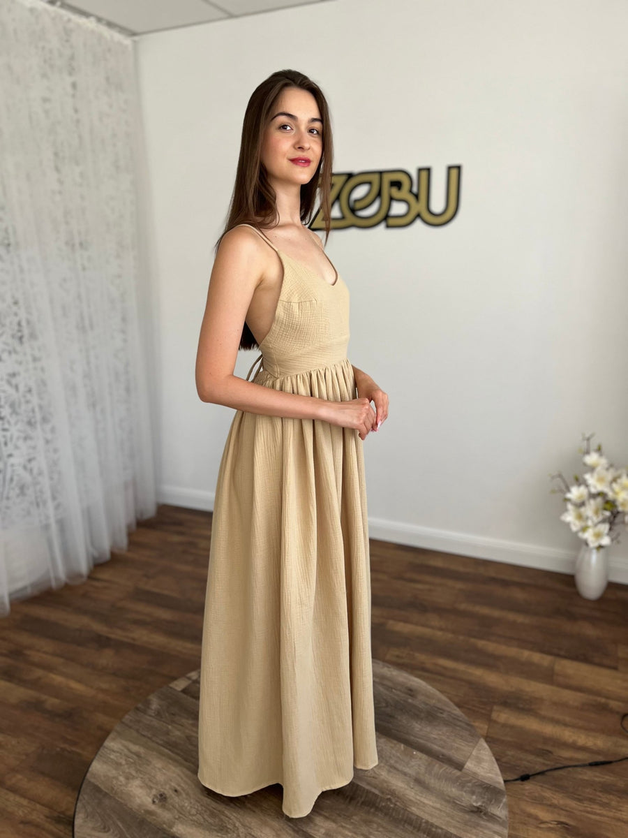 Jody - Boho dress for photoshoot - Pregnancy - maternity clothes - ZeBu Be You
