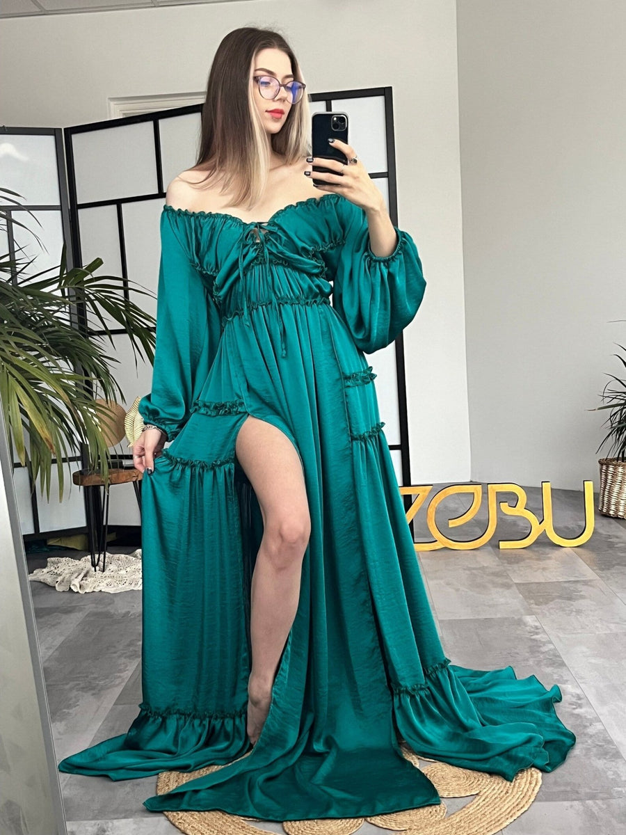 Lauren Maternity Silk Unique Boho Dresses Lauren Maternity Silk Unique Boho Dresses