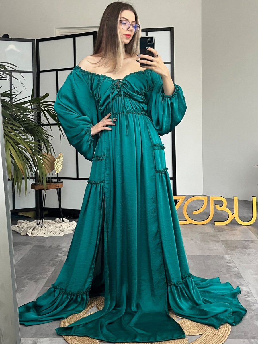 Lauren Maternity Silk Unique Boho Dresses ZeBu Be You Lauren Maternity Silk Unique Boho Dresses ZeBu Be You