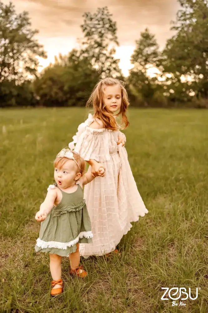siren lily maternity white peasant dress Lily chiffon baby girl dress 5-8 years UK kids'