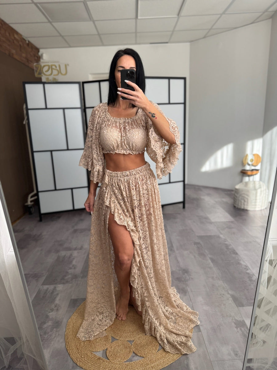 Loretta | Maternity Chiffon Unique Boho Dresses - VIP - Pregnancy - maternity clothes - ZeBu Be You