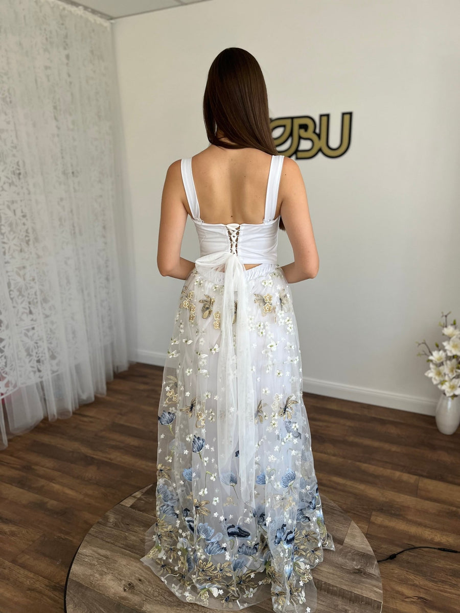 lace and tulle maternity dress White Bridal Robe Puffy Tulle Maternity Dress for Photoshoot Gowns Nightwear