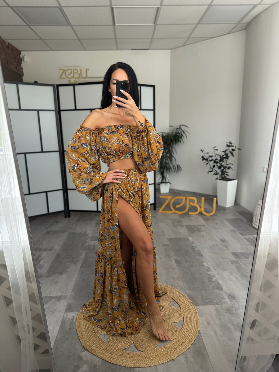Melanie Maternity Chiffon Unique Boho Dresses - VIP - Pregnancy - maternity clothes - ZeBu Be You