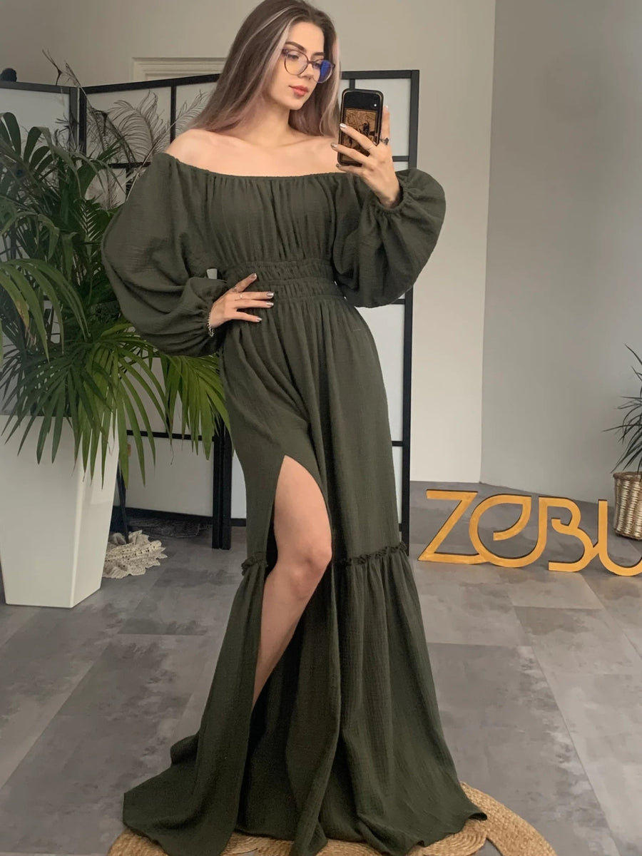Namaste Maternity Gauze Unique Boho Dresses - Pregnancy - maternity clothes - ZeBu Be You