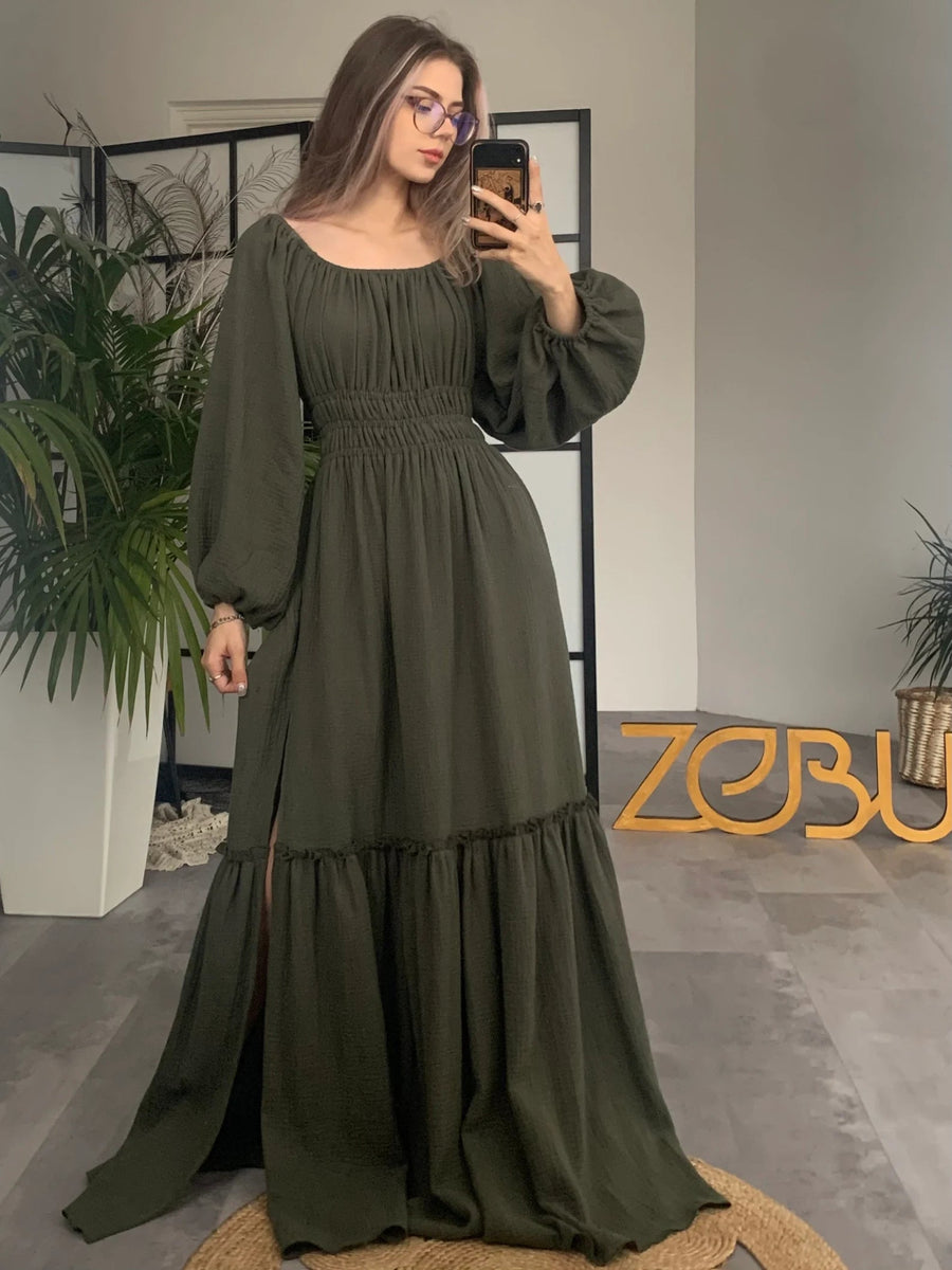 Namaste Maternity Gauze Unique Boho Dresses - Pregnancy - maternity clothes - ZeBu Be You