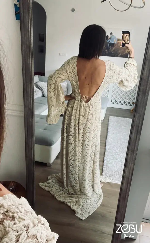 Nidaleena Maternity Lace Unique Boho Dresses Dresses