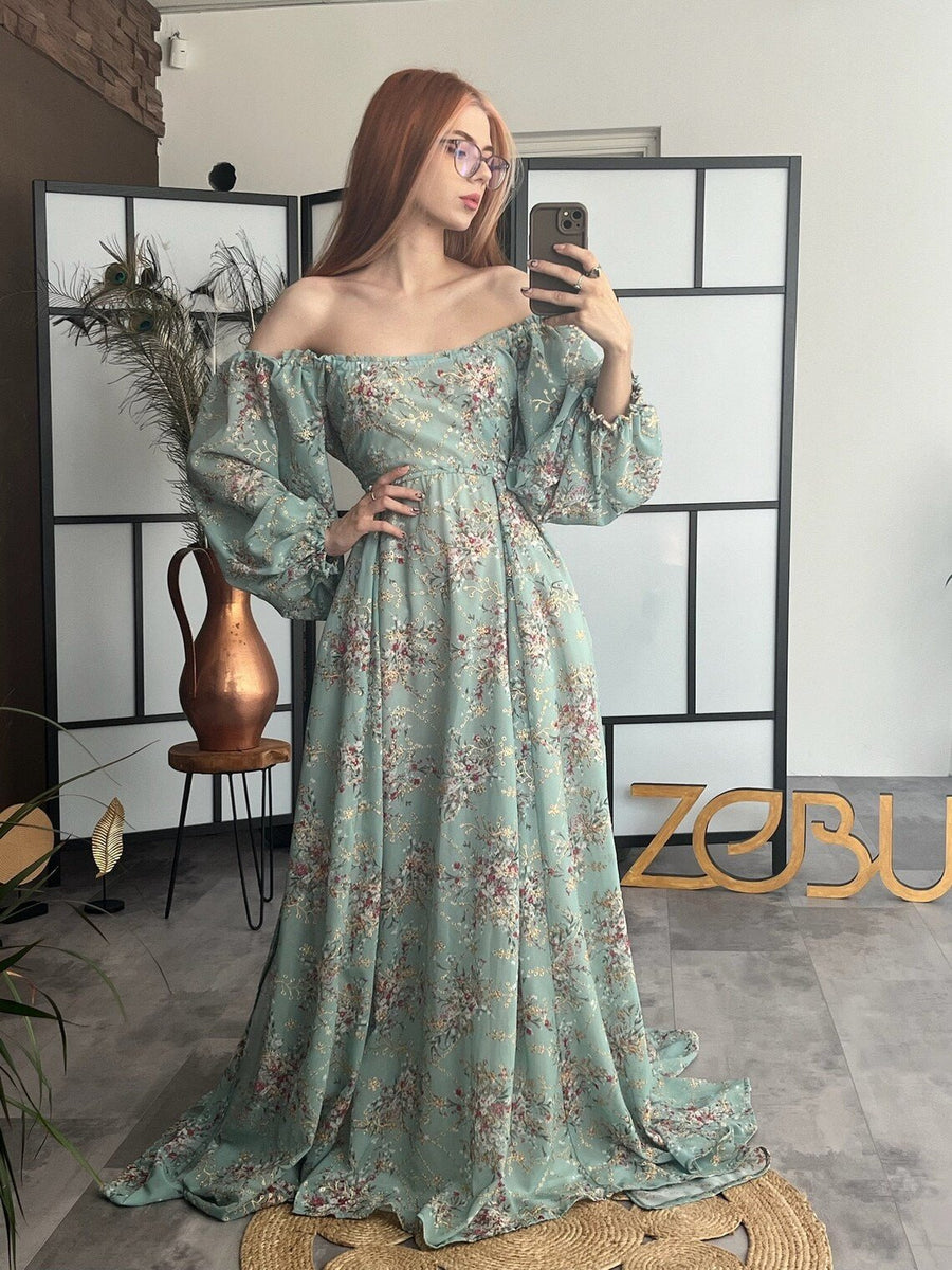 Oasis Unique Boho Maternity Photoshoot Dresses - Pregnancy - maternity clothes - ZeBu Be You