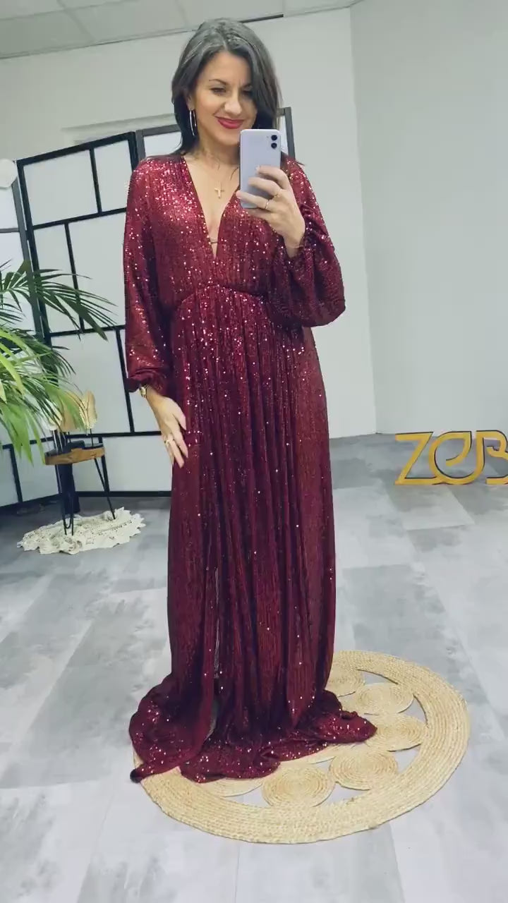 Sequin Starlight Maternity Unique Boho Dresses