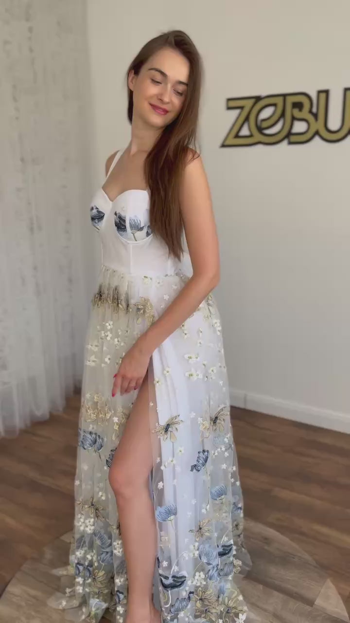 Lucia - Tulle Maternity Dress