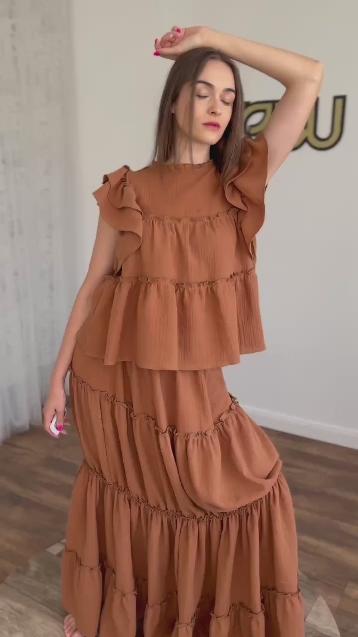 Debra - Boho dress for photoshoot