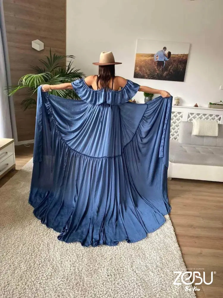 Provance Maternity Silk Unique Boho Dresses
