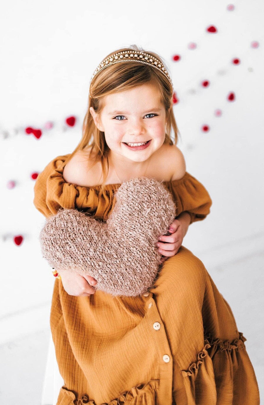 Rose Gauze Baby Girl Dresses 1-4 years UK kids' / dark camel Rose Gauze Baby Girl Dresses 1-4 years UK kids' / dark camel