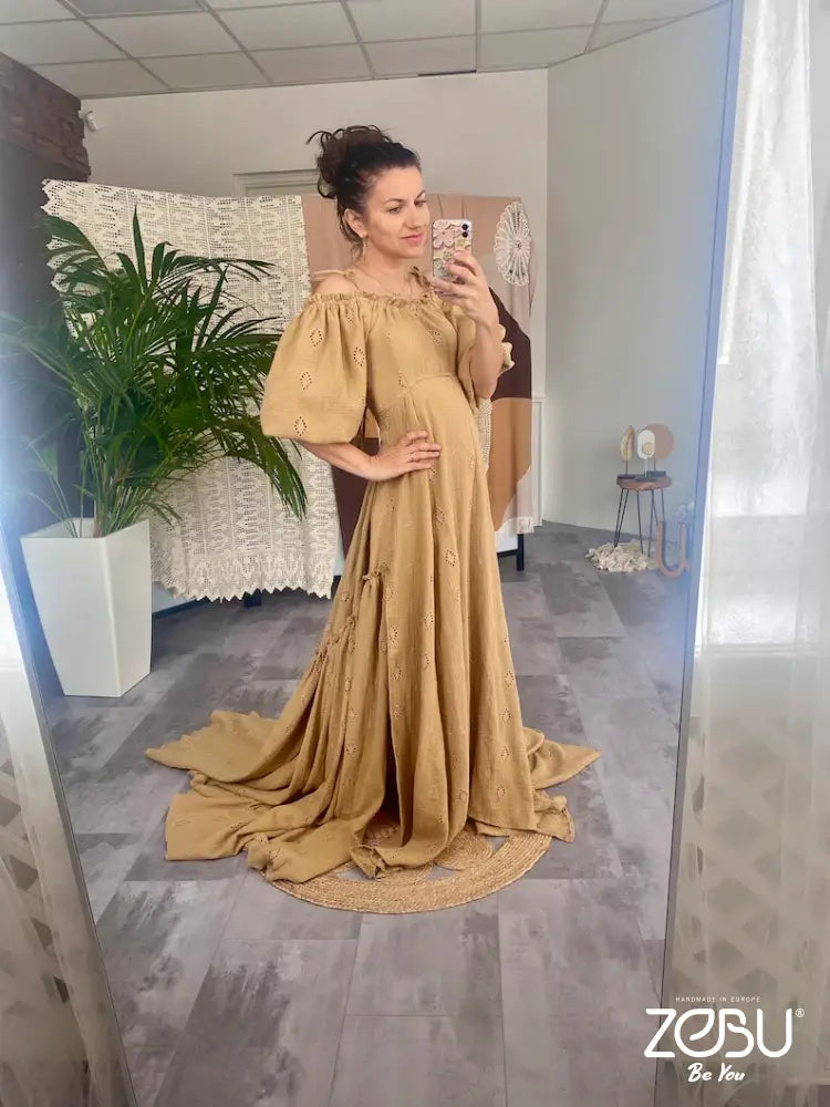 Secret Garden Maternity Gauze Unique Boho Dresses