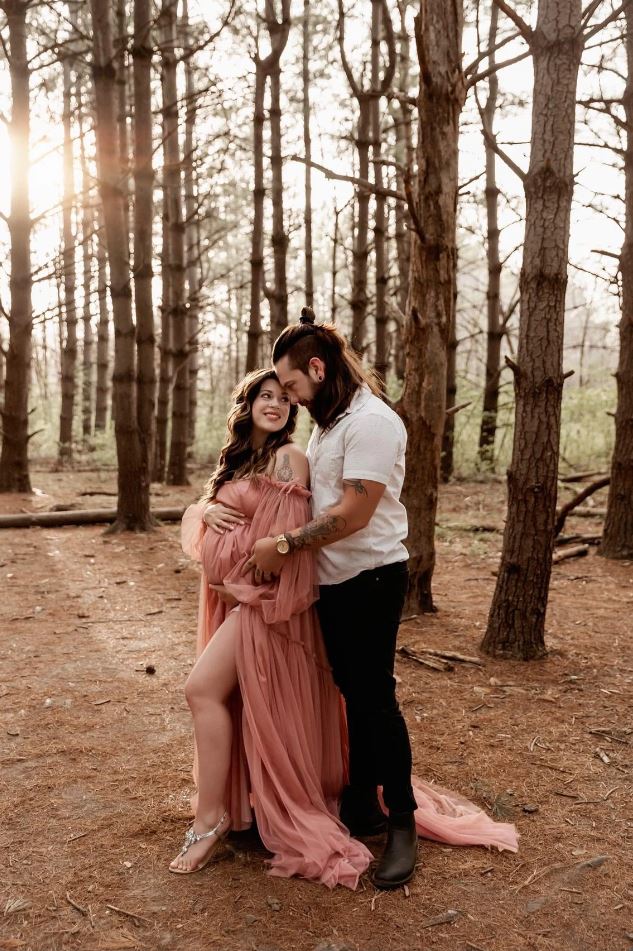 Secret Garden Maternity Tulle Unique Boho dresses - Pregnancy - maternity clothes - ZeBu Be You