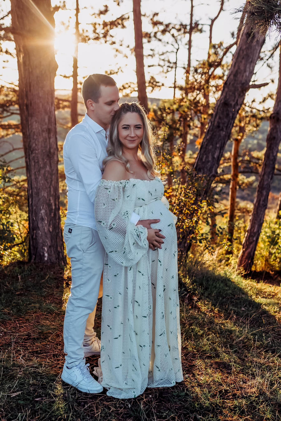 Sonja Embroided Maternity Unique Boho Dresses - Pregnancy - maternity clothes - ZeBu Be You
