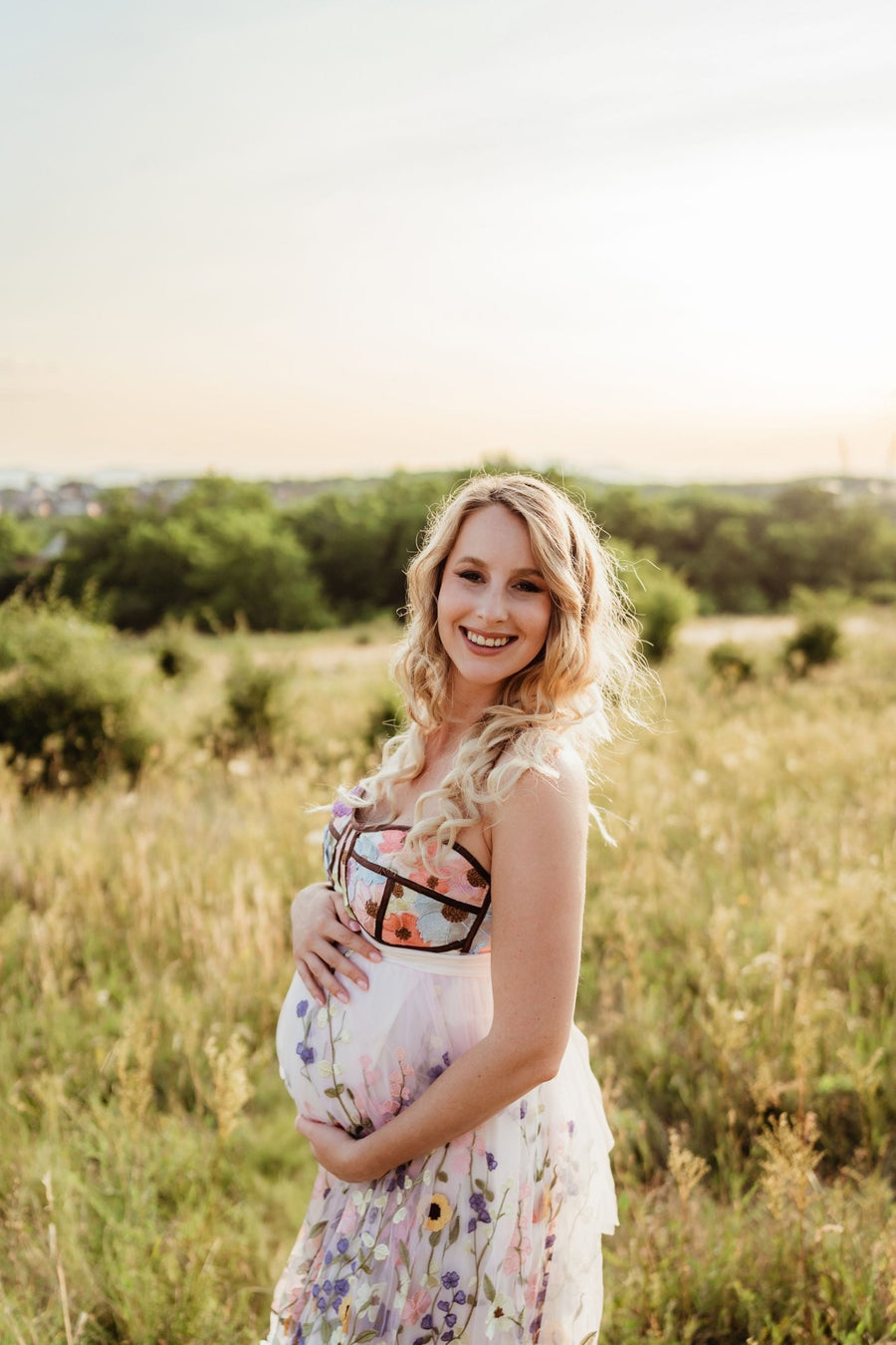 Spring love - Dress for Photo shoot - Pregnancy - maternity clothes - ZeBu Be You