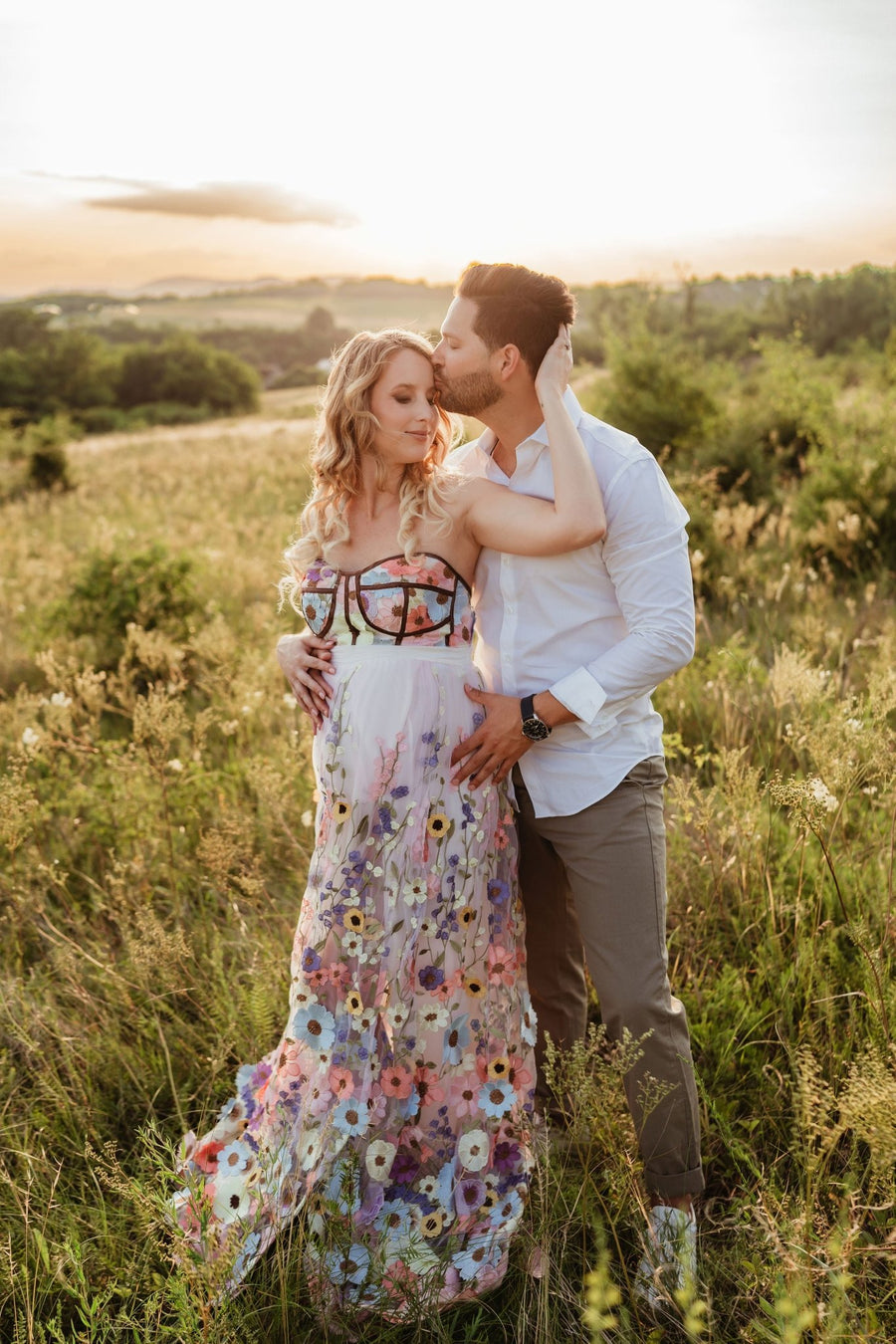 Spring love - Dress for Photo shoot - Pregnancy - maternity clothes - ZeBu Be You