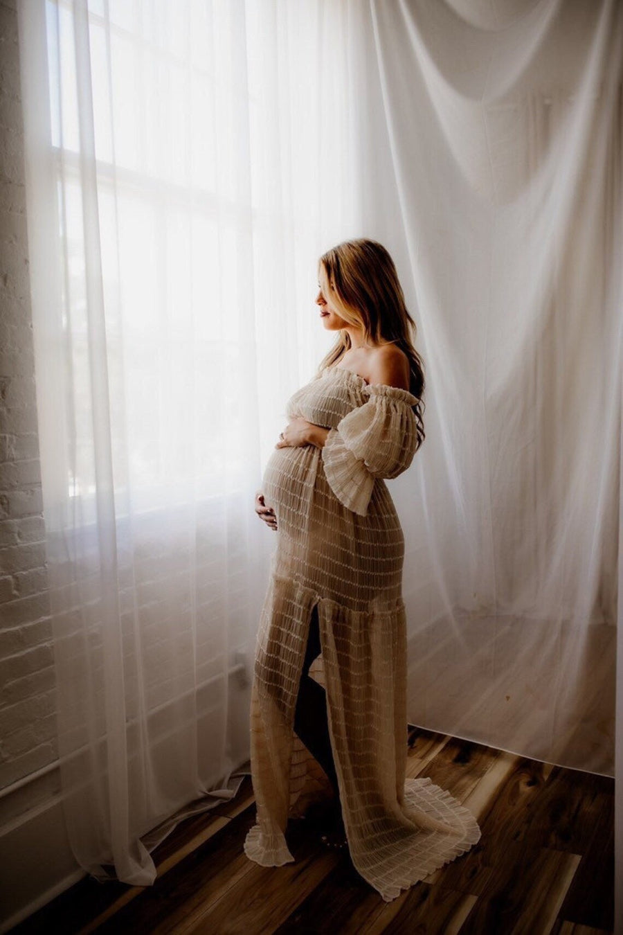 Summer Breeze Maternity Soft Chiffon Unique Boho Dresses - Pregnancy - maternity clothes - ZeBu Be You