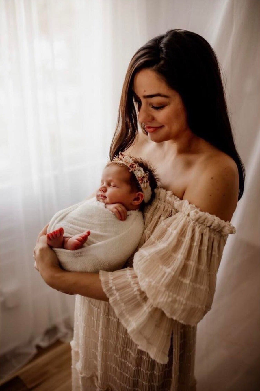 Summer Breeze Maternity Soft Chiffon Unique Boho Dresses - Pregnancy - maternity clothes - ZeBu Be You