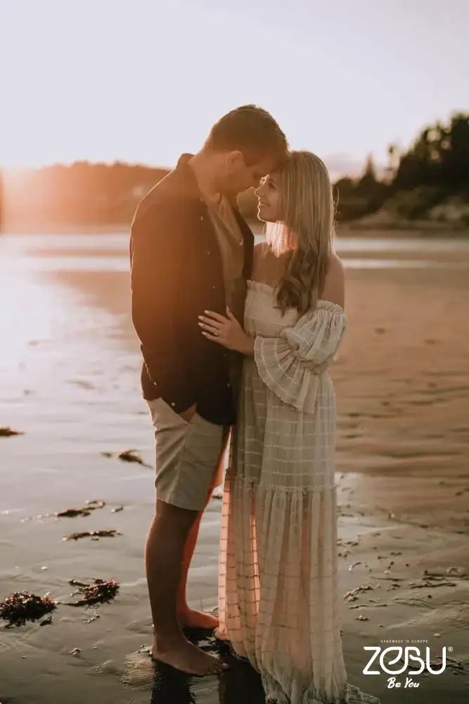 Summer Breeze Maternity Soft Chiffon Unique Boho Dresses - Pregnancy - maternity clothes - ZeBu Be You